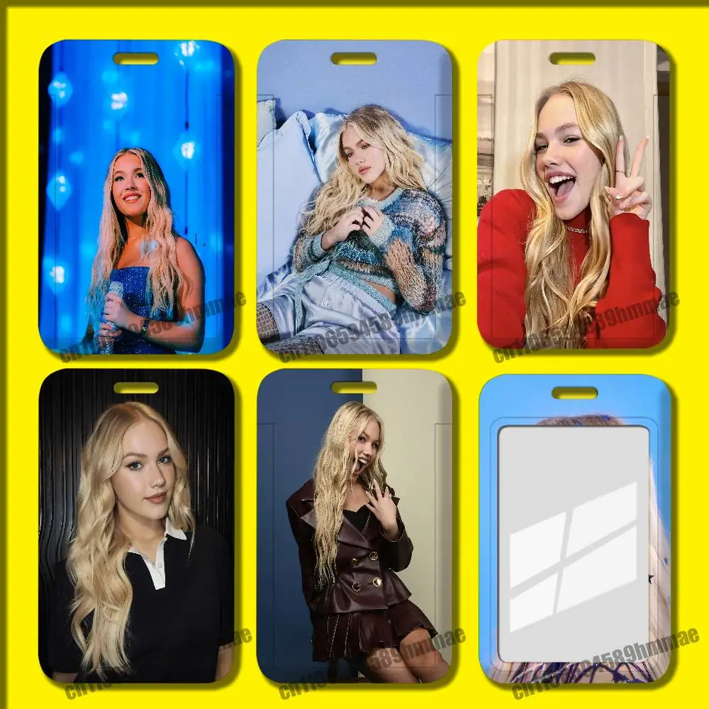 For Freya Skye Employee ID Card Holder Office Badge Work Student Bank Credit Hard Holders Case Shell