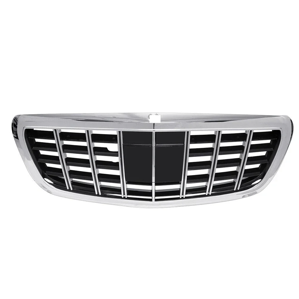 Front GT R Grill Grille 2014-2016 For Mercedes Benz W222 S-CLASS S400 S500 S550