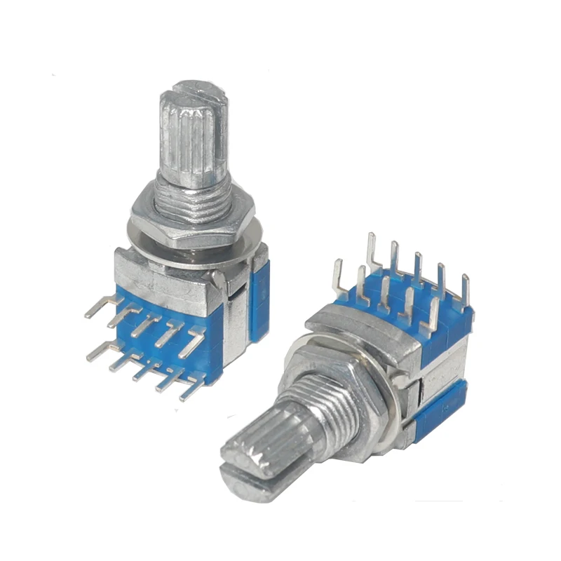 【10-2PCS】1 Pole 5 Position 2 Pole 3 /4 Position RS1010 Band Switch Rotary Switch Gear Change Switch