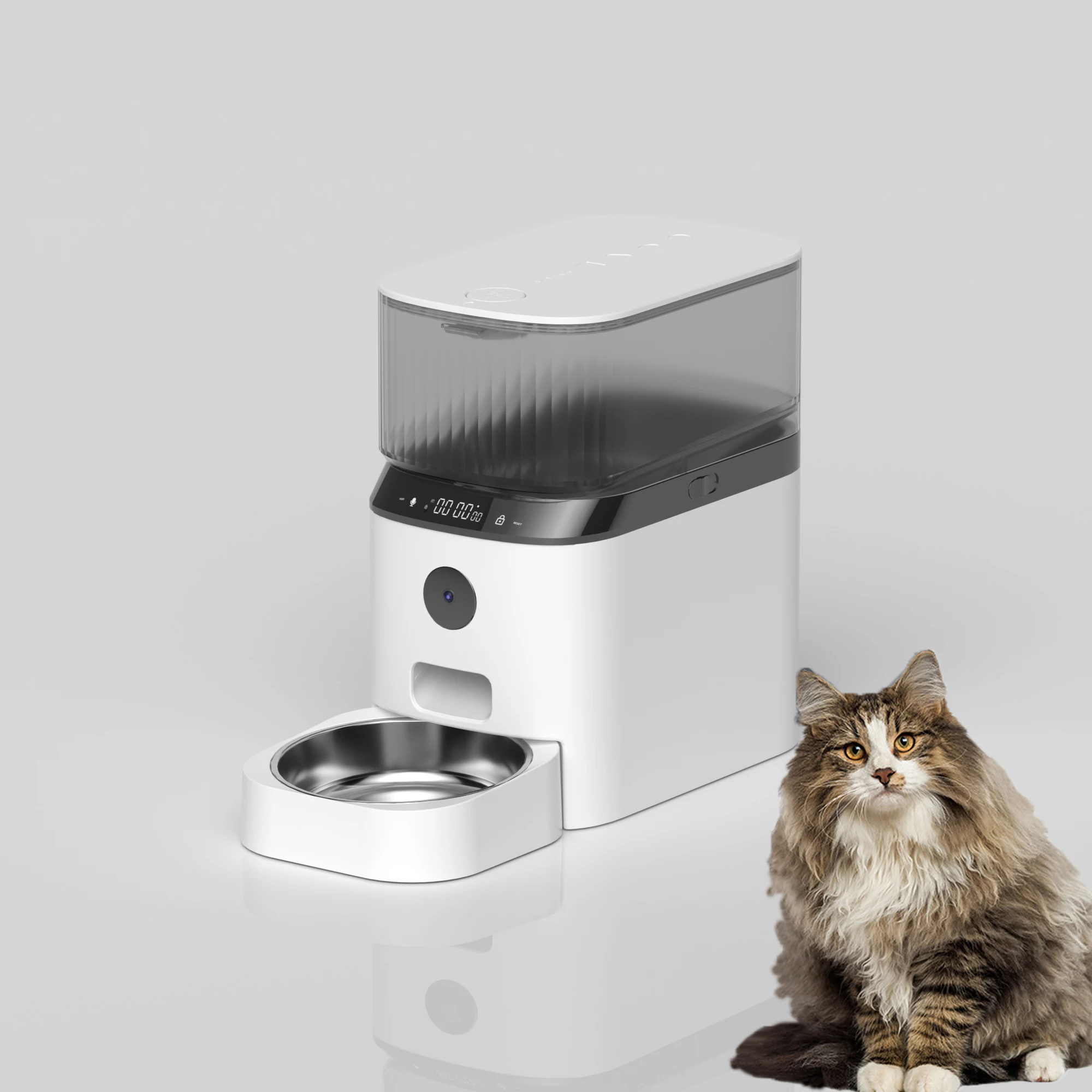 

Automatic LED Cat Water Fountain Pet Drinking Water Dispenser With Filter Stainless Steel Pet Water Bowls Feeders