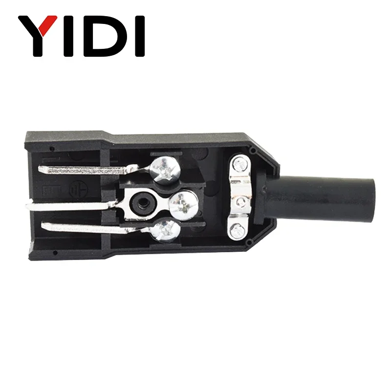 10A 250V IEC Straight Cable Plug Connector C13 C14 Female Male Plug Rewirable Power Connector 3 Pin AC Socket Industrial Plug
