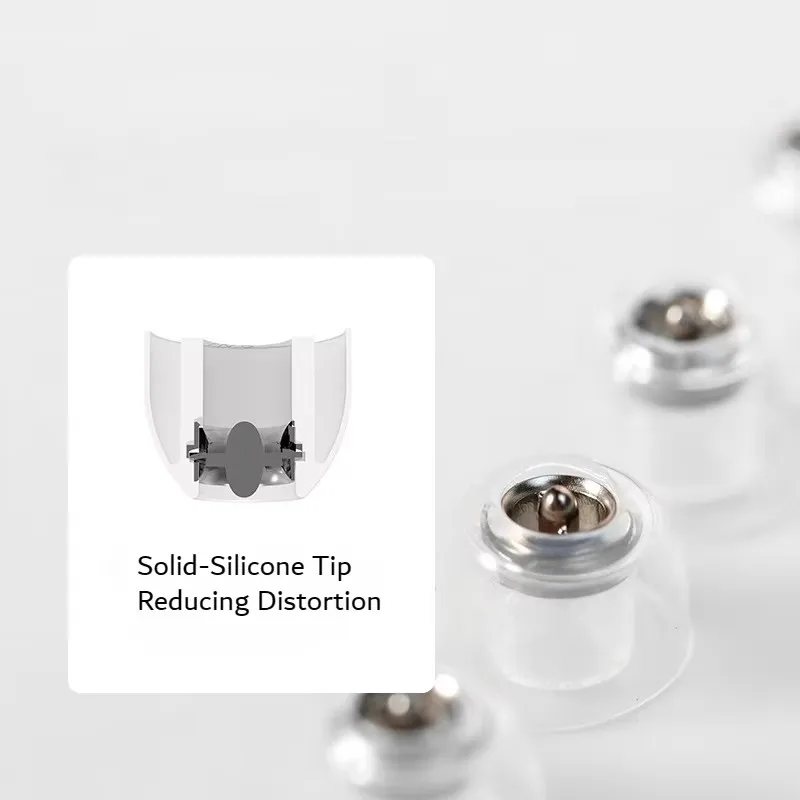 SHANLING SE100 ซิลิโคน Eartips หูในตัวโลหะ Divider ลดวินาที Harmonics ลดการบิดเบือน