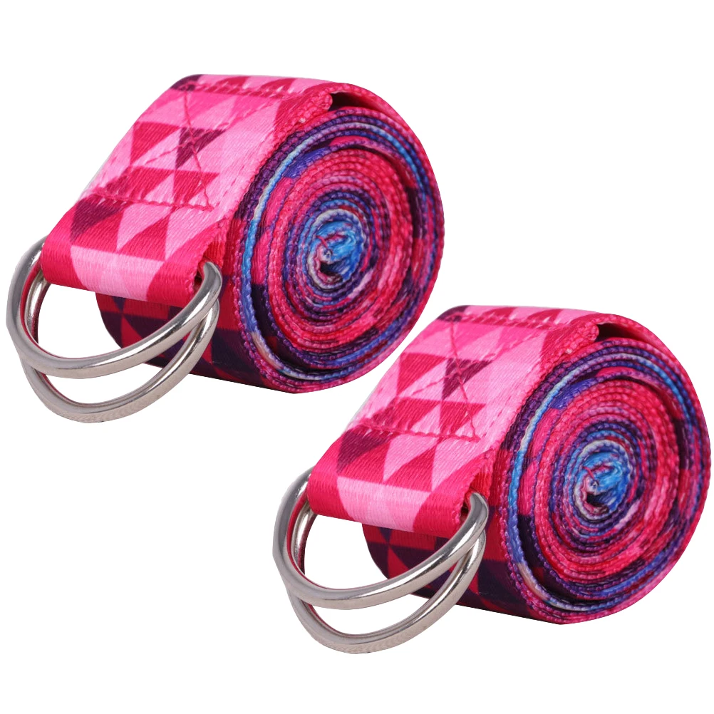

2PCS Yoga Elastic Band Gym Belts Exercise Bands Resistance Hip Fitness Tension Band Lightweight Portable Shape Body
