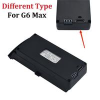 (Different type)Q6 Max Drones Battery 3.7V 1800mAh for G6 S6 Max 8K RC Quadcopter Spare Parts For G6 Max Rechargeable Battery