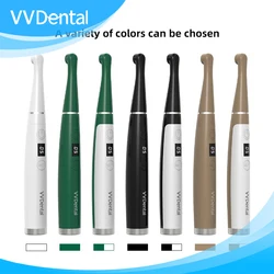 Linterna de plástico para exteriores con fotopolímero VVDental Curing 1S con seis cabezales de prueba Base de carga inalámbrica deslumbrante 3200 mw/cm2 LV6