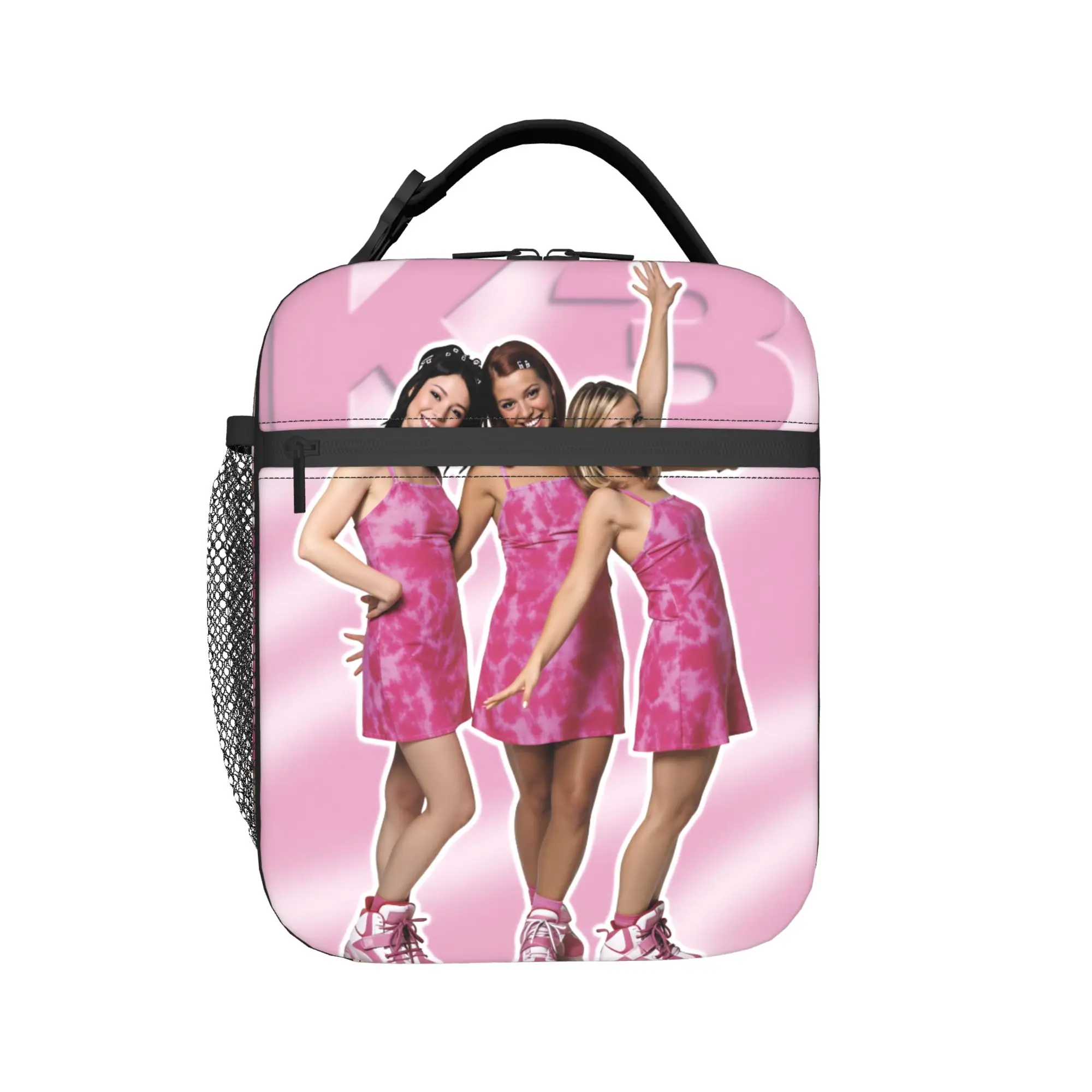 K3 Studio 100 Lunch Bag  Office Lunch Box For Girls Casual Custom Thermal Tote Handbags Oxford Portable Cooler Bag