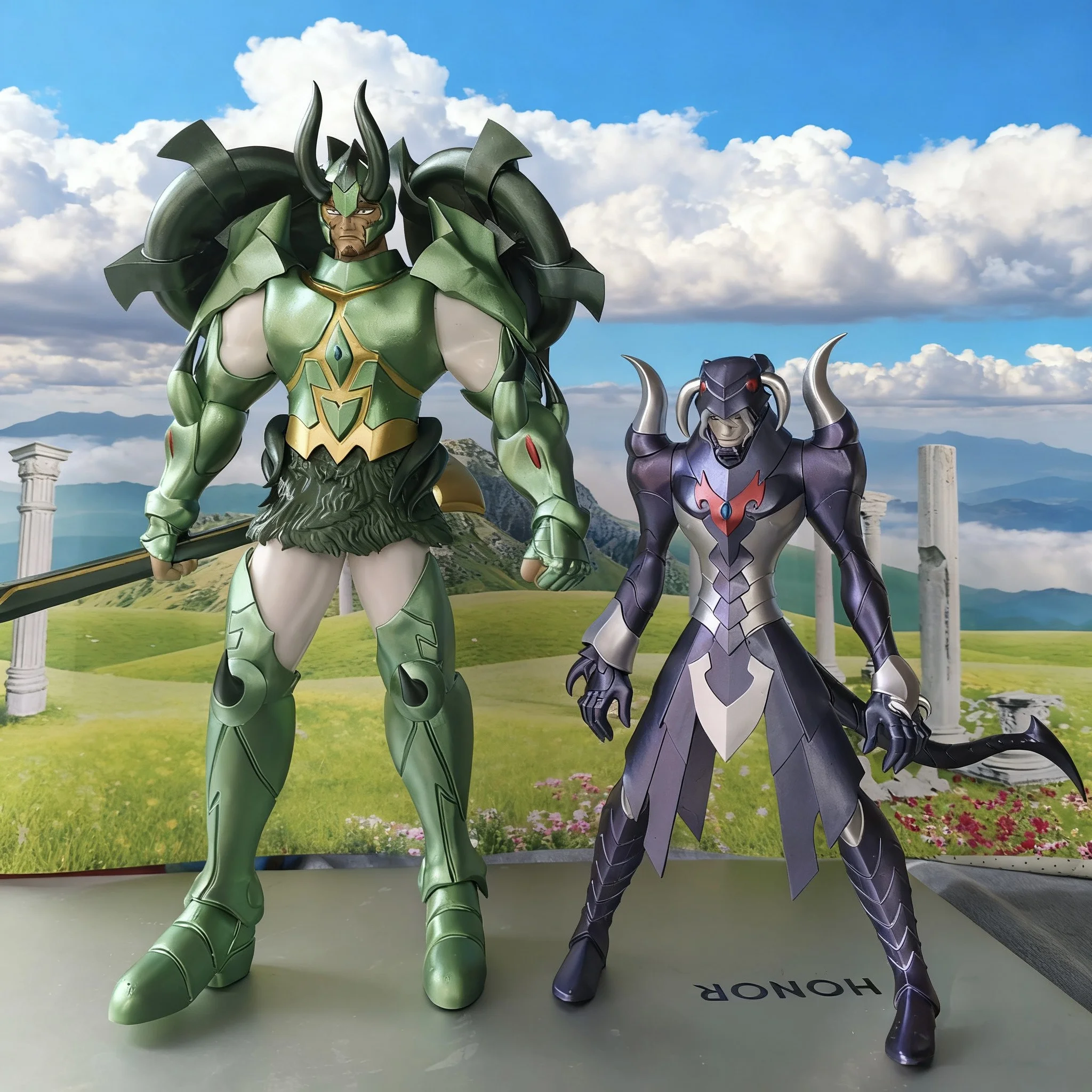 Jouet à collectionner Saint Seiya Soul of Gold Fafnir le Dragon maléfique Nidhogg Heracles Tanngrisnir, modèle en résine