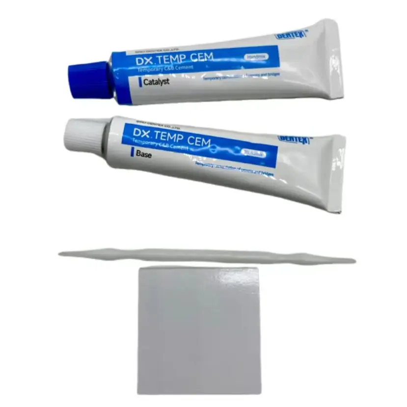 Hot Sale Dental Composite Dentex DX.TEMP CEM TEMPORARY C&B Cement Used for The Bonding of The Temporary Crown and Bridge