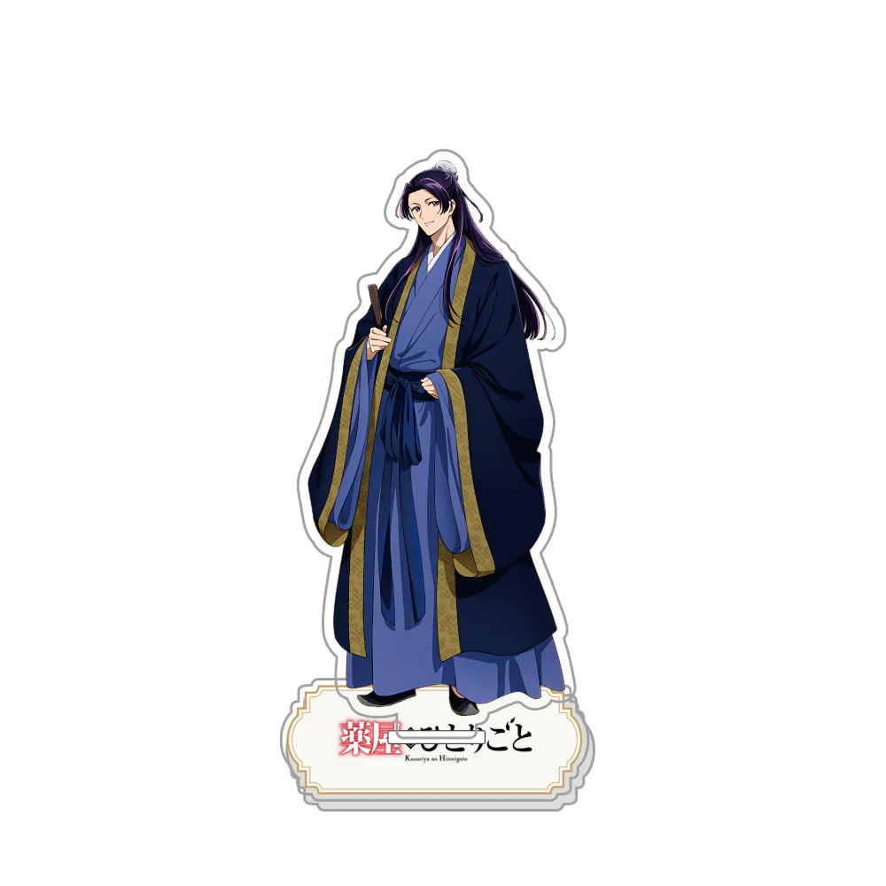 New Models The Apothecary Diaries Acrylic Stand Maomao Jinshi Gao Shun Anime Desk Display Room Decor Accessories for Friend