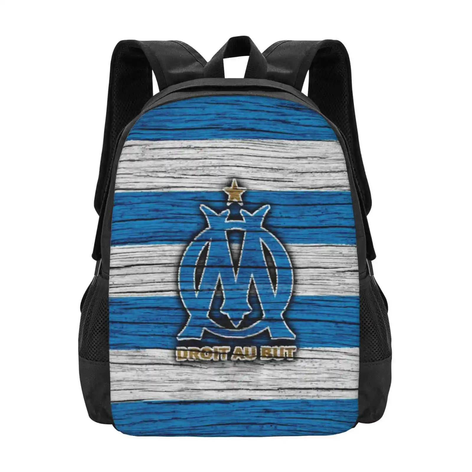 Bag Backpack For Men Women Girls Teenage Soccer Football Ligue 1 France League Game Match