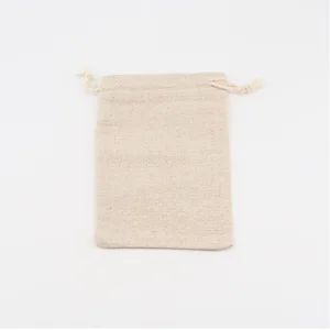 Túi dây vải lanh cho đám cưới, gói quà tặng tiệc Giáng sinh, túi bông nhỏ, Túi tổ chức nhà bếp tại nhà, 15x20cm, 5 chiếc mỗi lô mỗi lô 8 Nhà tổ chức bán hàng chính Giáng sinh - №4