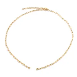 5pcs Stainless Steel Necklace Double Jump Ring Adjustable Cuba Chain Jewelry Making DIY Connector Charm Pendants Jewelry Finding