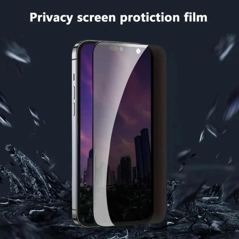 2Pcs Tempered Glass Privacy Screen Protector for iPhone 16 15 14 13 12 11 Plus Pro Max Mini X XR XS Max 7 8 Plus Glass