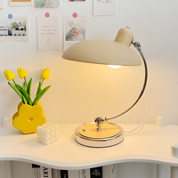 Nordic Baohaus Table Lamp Bedroom Study Desk Lights Reading Lamp Office Middle-aged Lampara Mesita Noche Standing Lamps