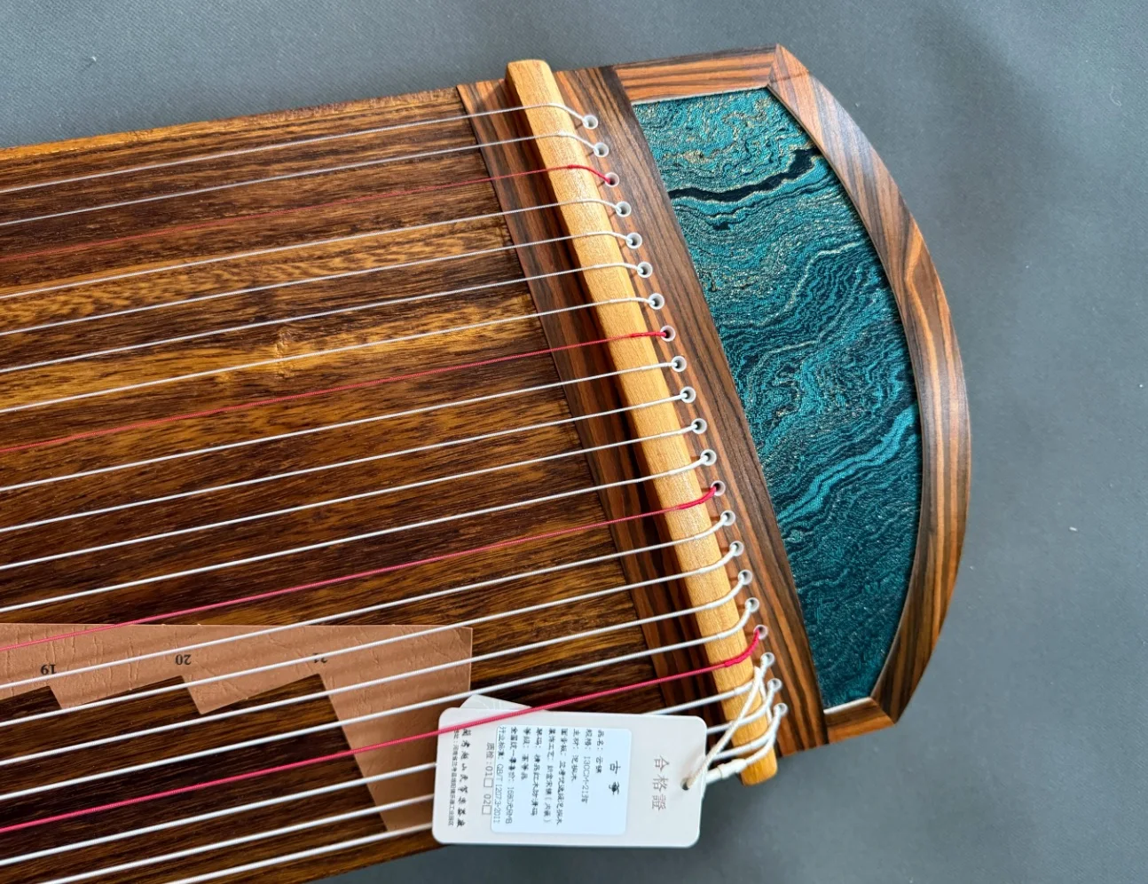

Guzheng 130cm 21 string zither embroidery pattern Chinese string instruments