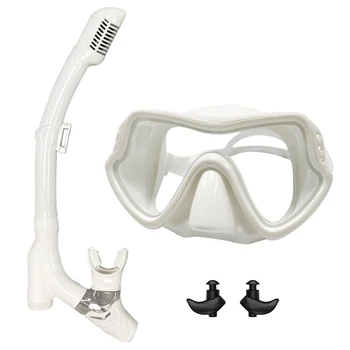 QYQ Diving Mask Professional Snorkel Diving Mask and Snorkels Goggles Glasses Diving Swimm
