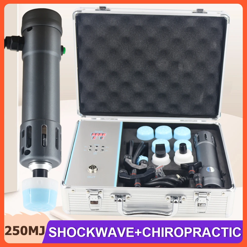 

Professional Shock Wave 2024 New Chiropractic Massage Tools For ED Pain Relief Relaxation Massager Shockwave Therapy Machine Gun