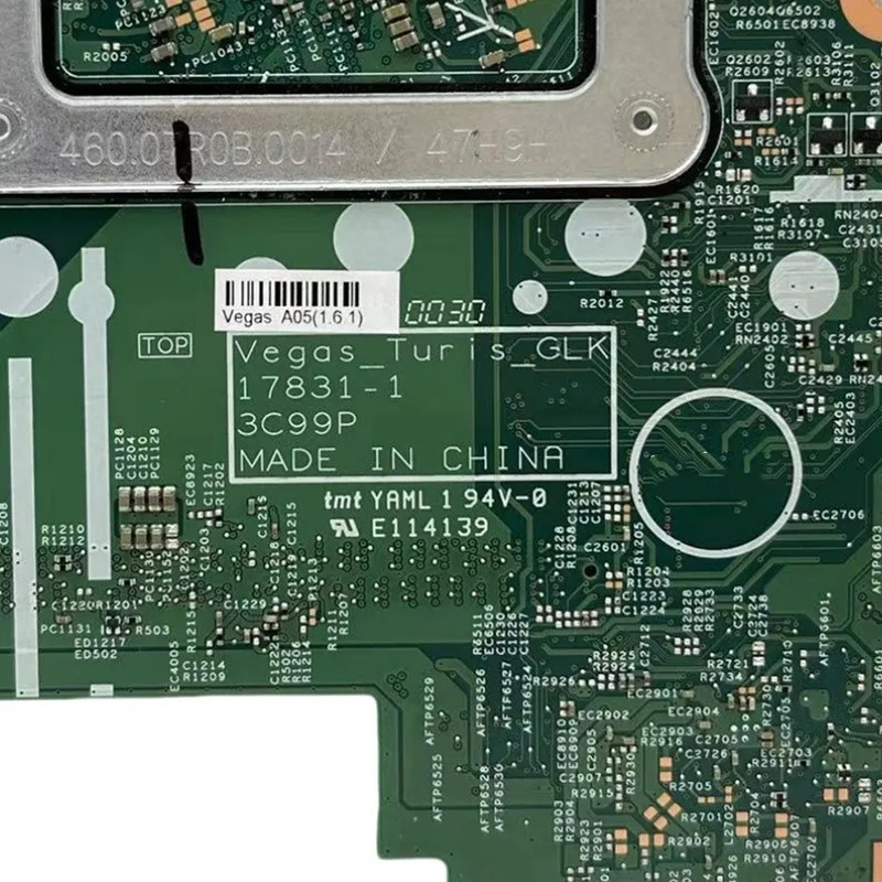 

17831-1 Mainboard For DELL Inspiron 3473 3573 Laptop Motherboard With N4000/N5000 CPU 100% Fully Tested Working Well