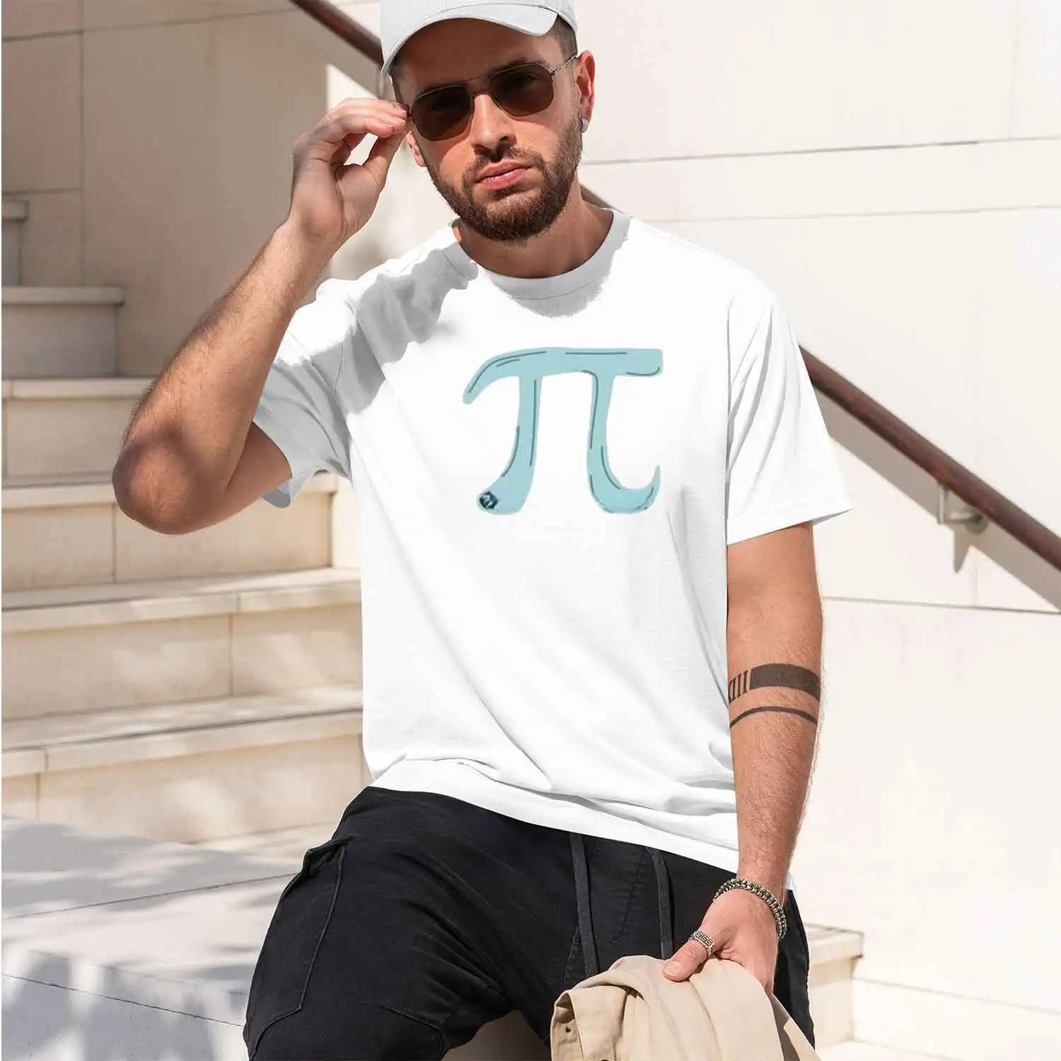 Funny Casual Algebra Math Lover Tee Shirt Clothing Trendy Mens Pi Circle Number Formulas T-Shirt Short Sves Geek Nerd Tshirt 202
