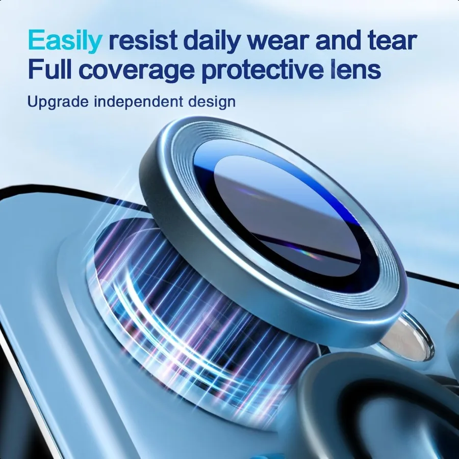 واقي شاشة زجاجي عالي الوضوح مناسب لهاتف iPhone 14 plus [6.7 ] [3 عبوات] [مع أداة التثبيت تأتي مع ثلاثة مجموعات