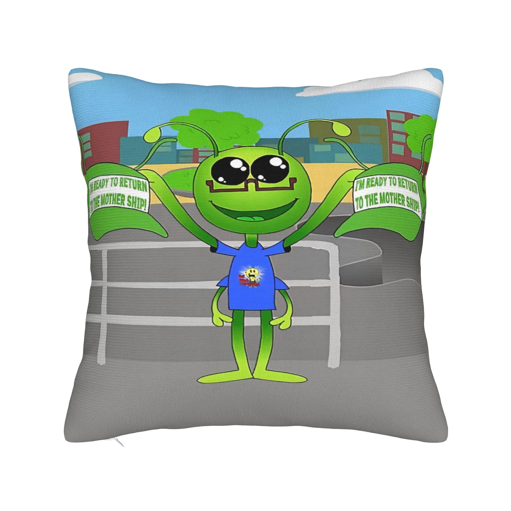 Bed Decorations F-Fact A-Attack Adventures Pillowcases Merch  Pillow Covers Zipper Multiple Sizes
