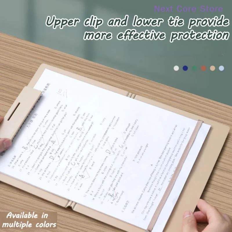[NC]Foldable Folders A4 To A5 Folder A4 Folding Board Student Test Paper Storage Folder Organize Folder File Contract Folder[NC]