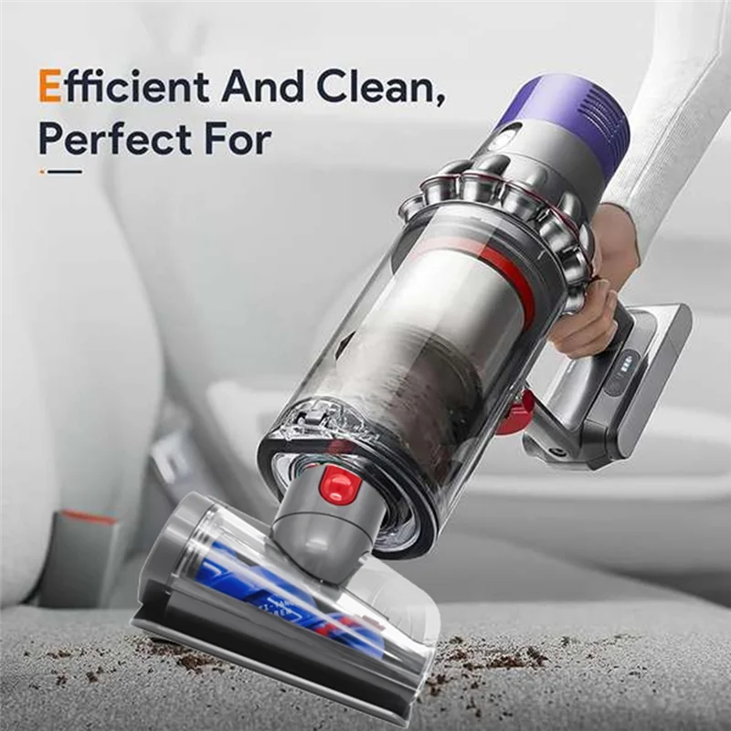 9M-Elektrische Matratze Staub Milbe Pinsel Für Dyson V7 V8 V10 V11 V15 Staubsauger Motorisierte Werkzeug Bürstenkopf mit Schalter Sperre