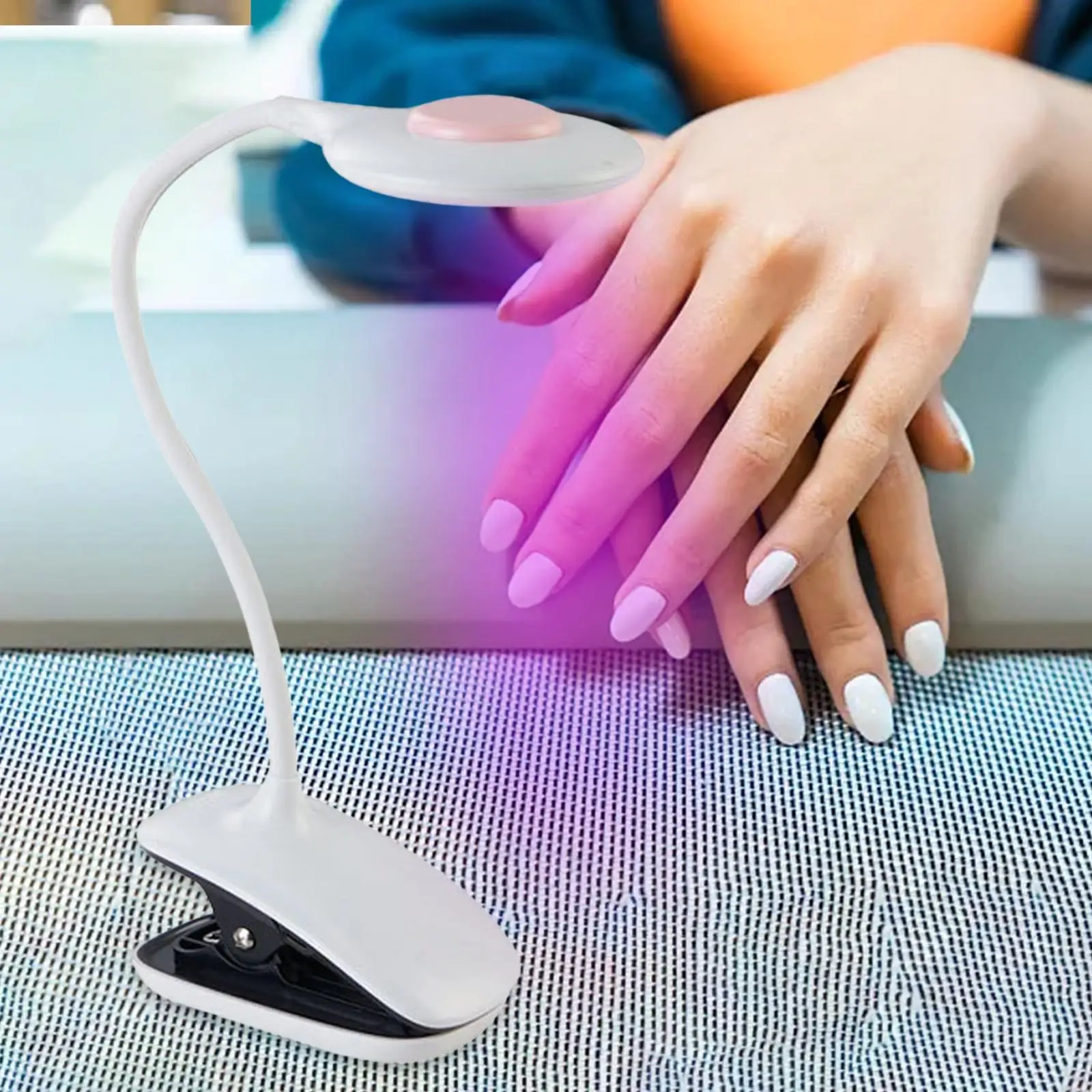 Nail Lamp Professional Mini Flexible Desk Lamps for Nail Salon Manicure Tool