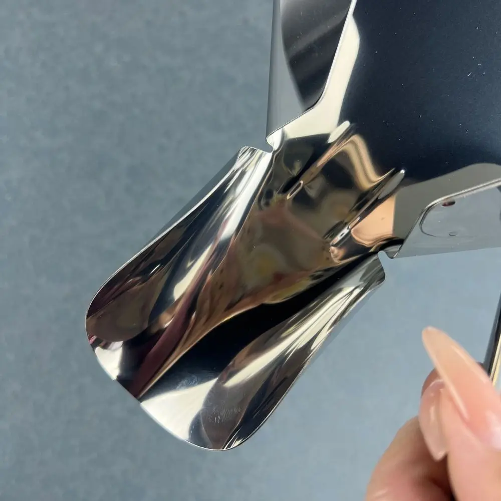 Stainless Steel French Fries Shovel Single/Double Handle Anti-Corrosion Popcorn Packing Shovel Useful Household