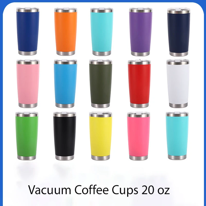 Vacuum Coffee Cups 20 oz portable vacuum lovers vacuum flasks thermoses thermal mug 304 Clearance Car Cup Beer Mug