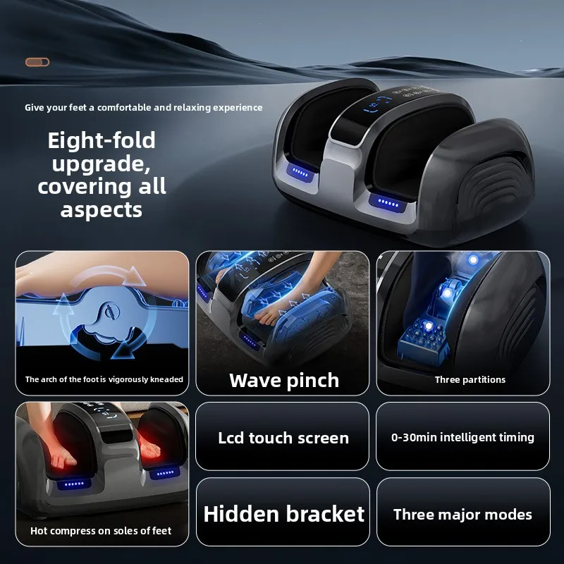 Foot Therapy Machine Cross-border Fully Automatic Electric Plantar Foot Kneading Full Package Intelligent