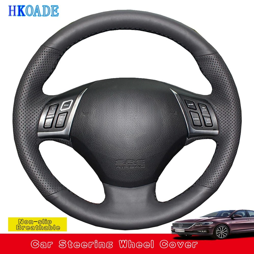 

Customize DIY Micro Fiber Leather Car Steering Wheel Cover For Great Wall C50 2012-2013 Car Interior