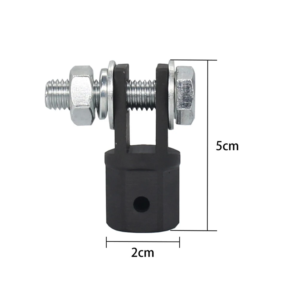 Scissor Jack Adapter High Strength Universal for Use with 1/2in Drive Impact Wrench Car RV Trailer Scissor Jack Drill Adapter