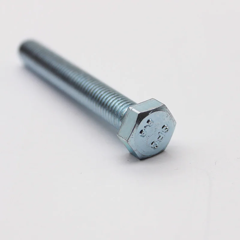 M7-1.0 Bolt Hex Head Cap Screw Grade 8.8 Zinc Plated