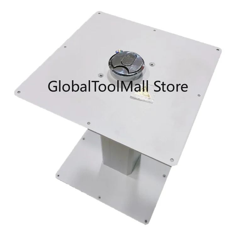 Adjustable Pneumatic  Lifting Metal Pedestal Table Base for Dining in Kitchen Bathroom Boat Marine Caravan RV Tatami