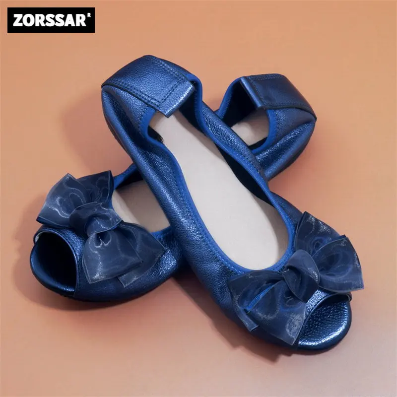 

High Quality Women Ballerinas Flats Shoes Bowtie Shallow Mouth Slip On Women Flats Ladies Casual Flat Shoes Ballet Flats