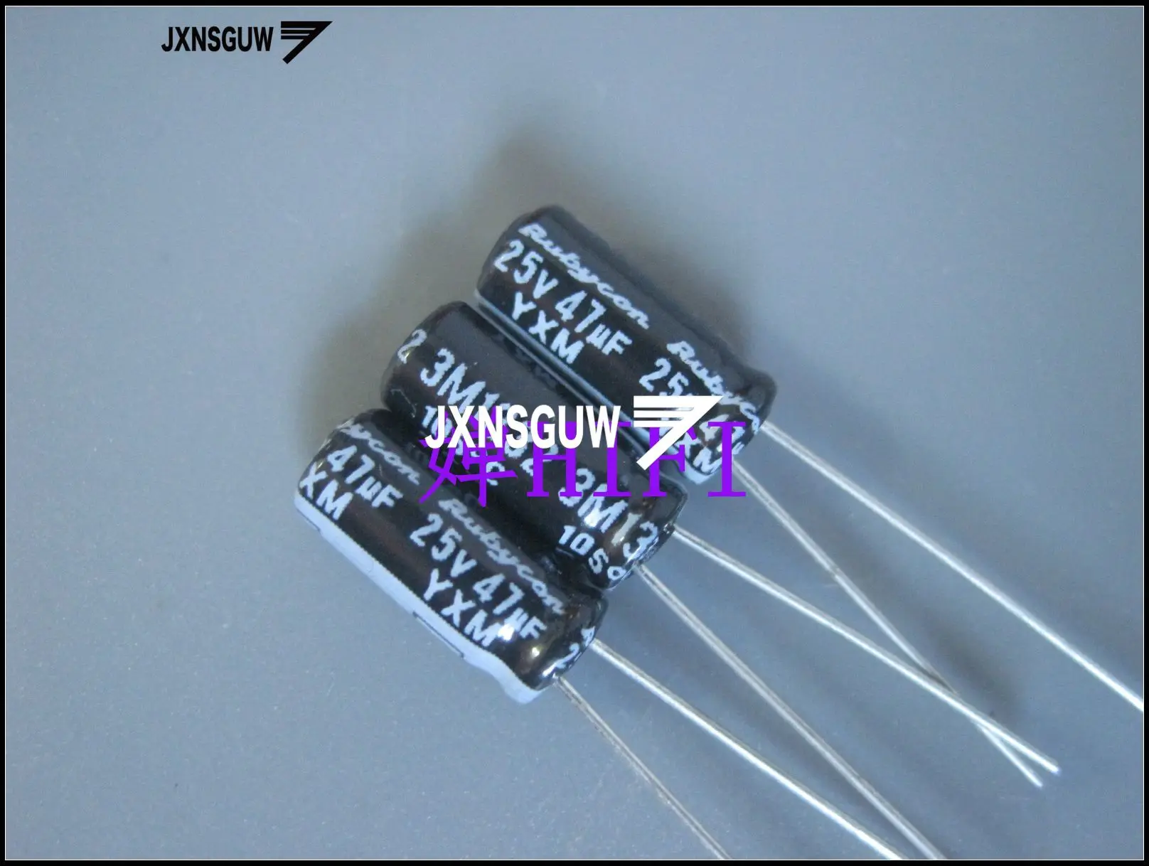 

20PCS NEW RUBYCON YXM 25V47UF 5X11MM Aluminum electrolytic capacitors 47uF/25v 105 degrees 47UF 25V