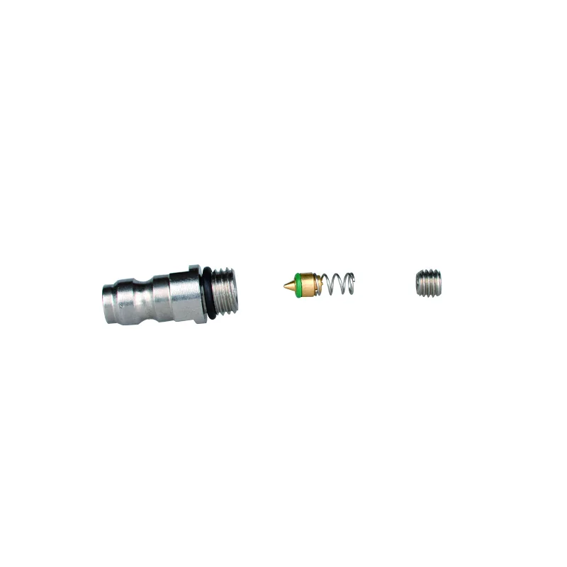 Pintura de aire bola suave CO2 buceo HPA M8 8MM unidireccional desconexión rápida cilindro de Gas masculino recarga piezas del regulador de llenado