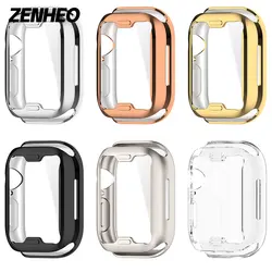 TPU Silicone Screen Protector Case For Apple Watch 10 42mm 46mm,Full Bumper Protective Shell Cover For Iwatch10 Series Accessory