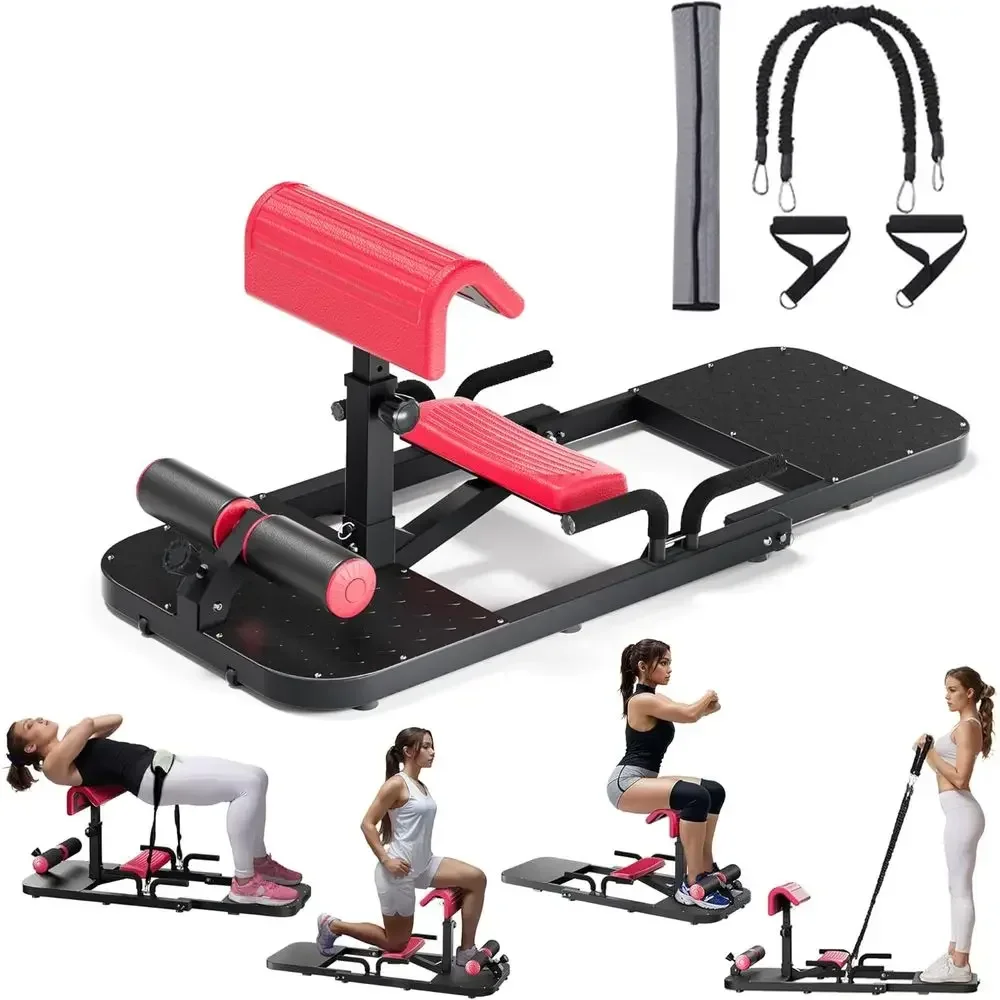 Versatile Glute, Leg & Core Strengthener - Adjustable Exercise Equipment for Home or Gym Use