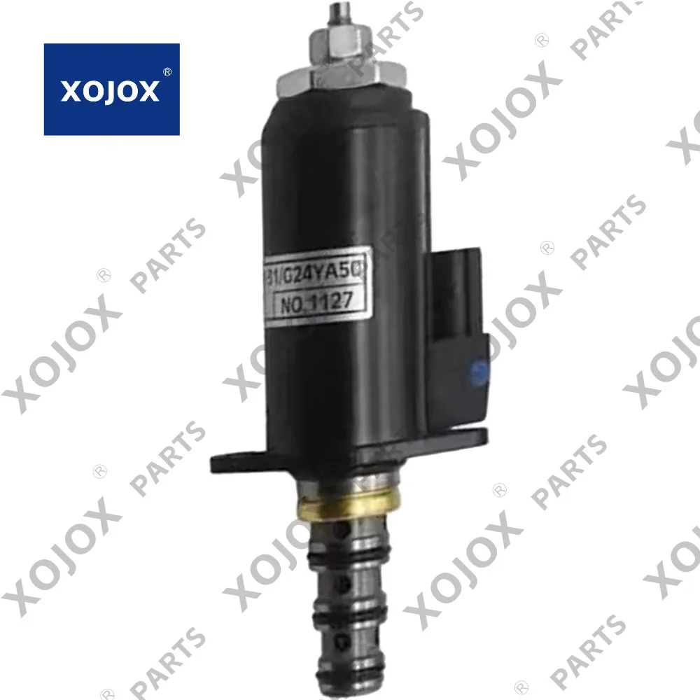 XOJOX 1 шт. YB35V00005F1 KDRDE5K-31/30C50-107 электромагнитный клапан гидравлического насоса подходит для экскаватора Kobelco r SK350-8 SK200-8 SK21