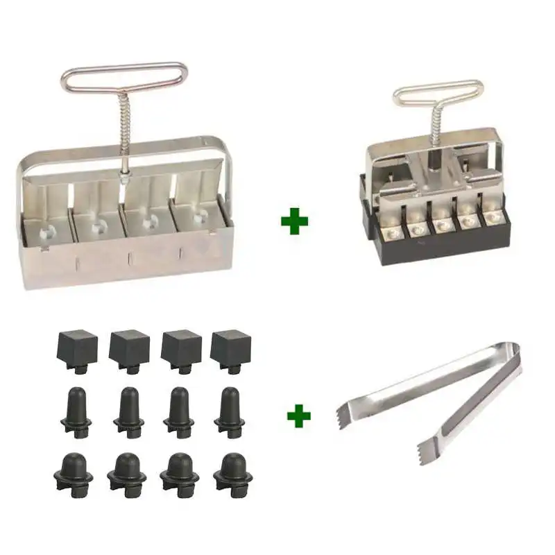 

Soil Block Maker High Germination Rate Space Saving 20 Cells Handheld Soil Block Maker Comfortable Grip for Garden