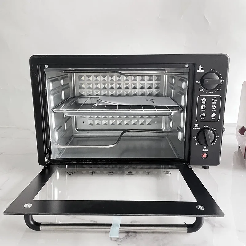 Xiaobawang Oven Large Capacity Household Wind Oven Roasting Microwave Oven Small Home Appliances Household Electric Oven 110V220