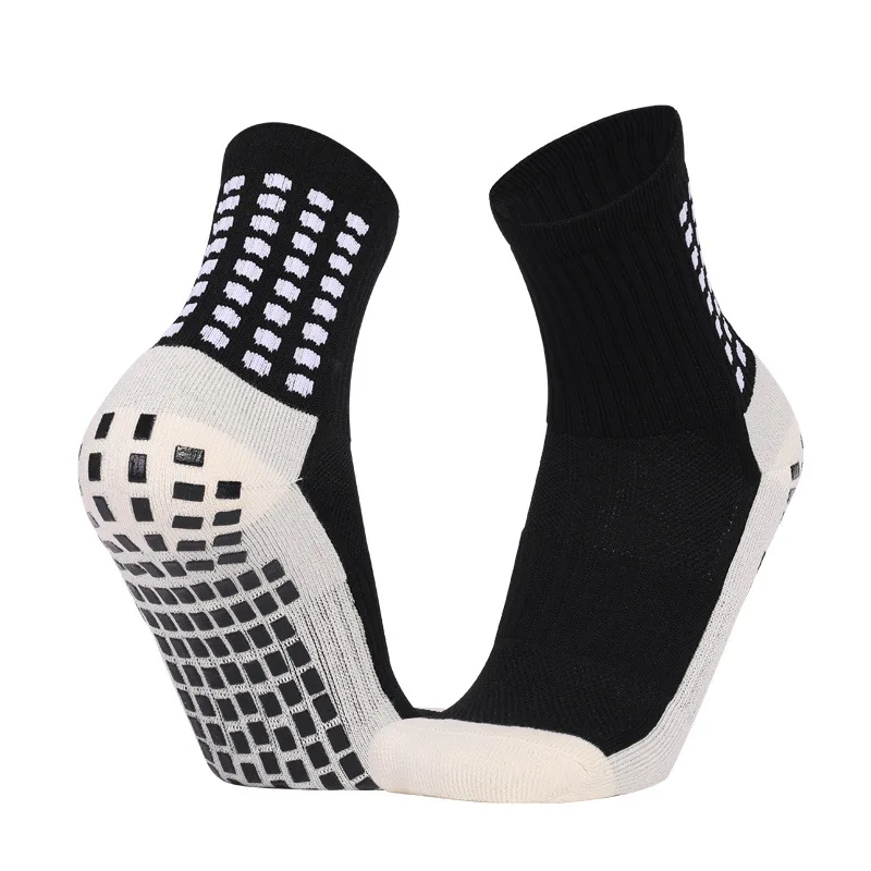 

Men's Football Soccer Socks Sports Cycling Grip Socks Anti Slip Non Slip Grip Pads for Football Basketball New