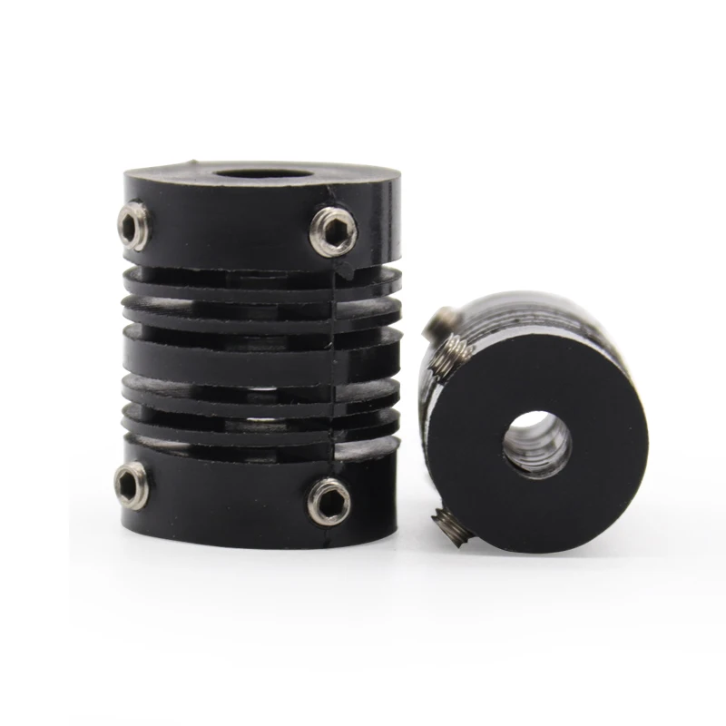 Elastic Nylon Plastic Coupling Connection Encoder Coupler Top Tight Inner Hole 4mm6mm8mm