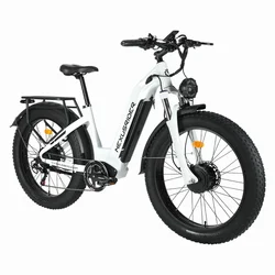 SMLRO SU9 Ebike 2000W Dual Motor 48V 21Ah 26*4.0 Inch Fat Tire Mountain Electric Bike Adult Hydralic Disc Brake Electric Bicycle