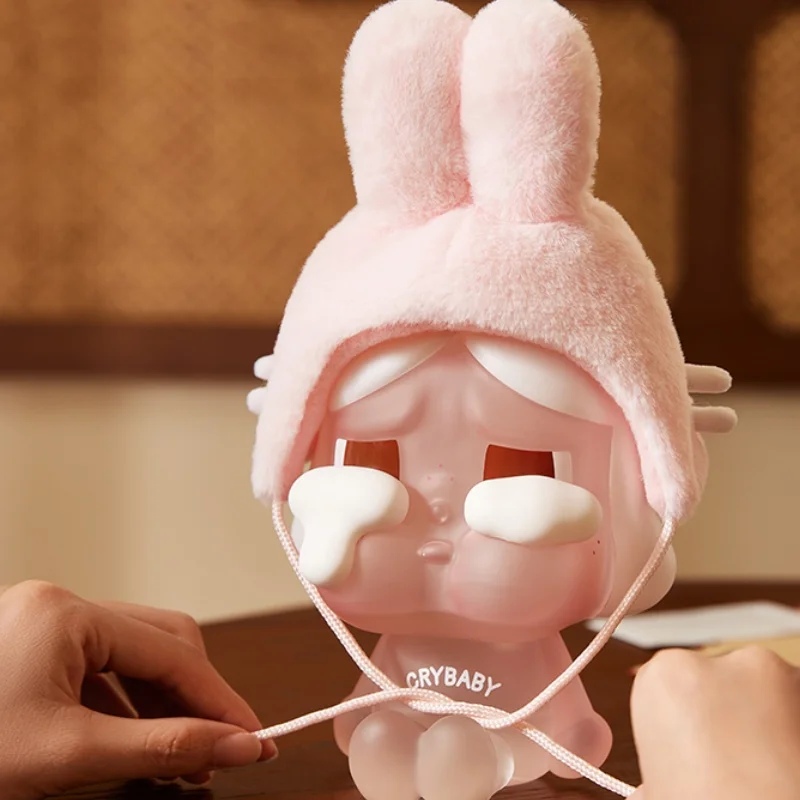 Genuine Anime Crybaby Series Straw Cup Crying Rabbit Cute Girl Toys Trendy Surroundings Desktop Accessories Christmas Presents