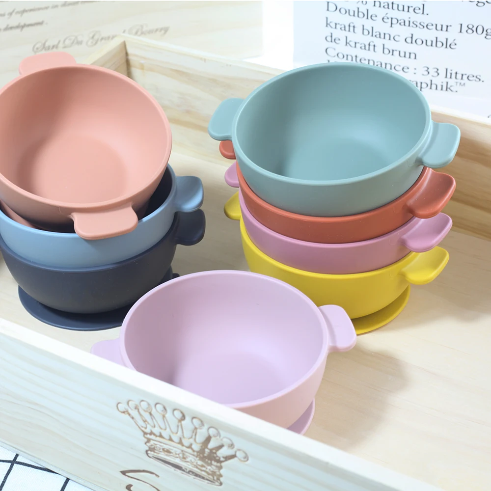 

[Рождественская силиконовая чаша] Безопасная силиконовая миска для молодежи в микроволновой печи с присоской | Конструкция без кончиков, пищевой продукт, Perfect Christ