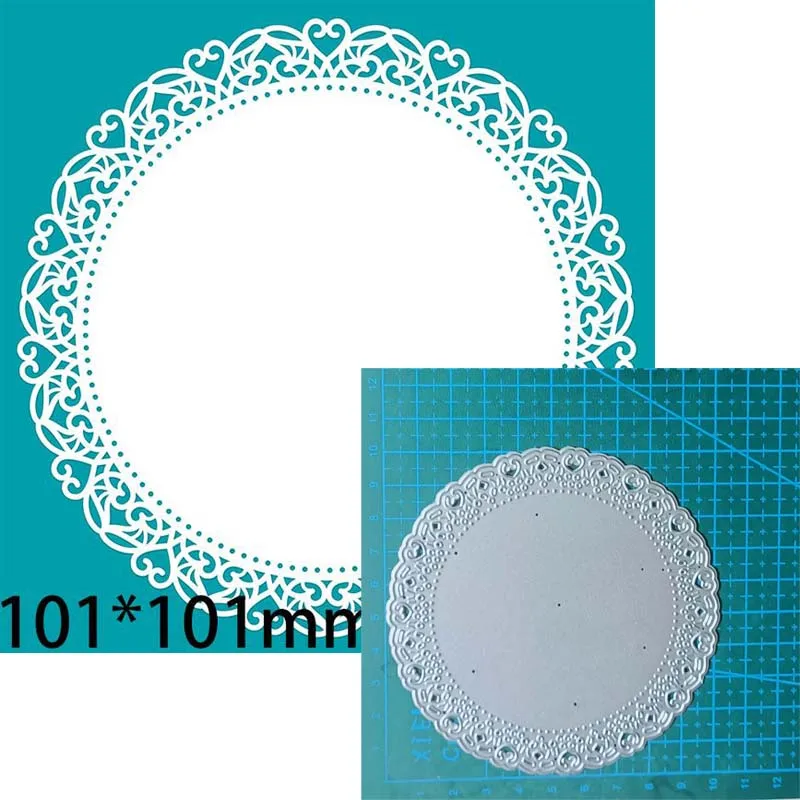 Framework Background Metal Cutting Dies for Scrapbooking