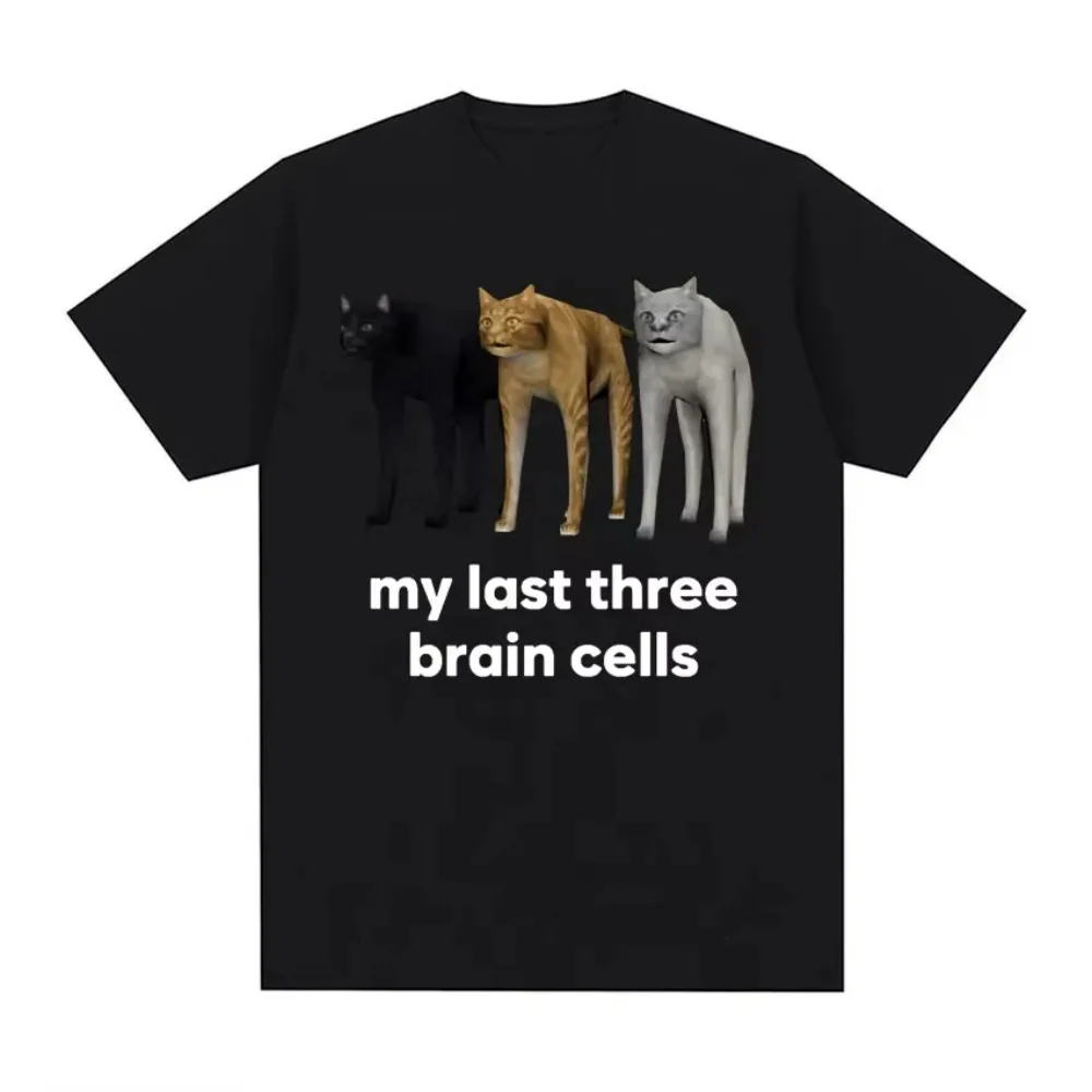 Lustiges I Eat Cement Cursed Cat T-Shirt, atmungsaktiv, lässig, Sport-T-Shirt, Damen, bequemes T-Shirt, Grafik-T-Shirts, modisch, Y2K